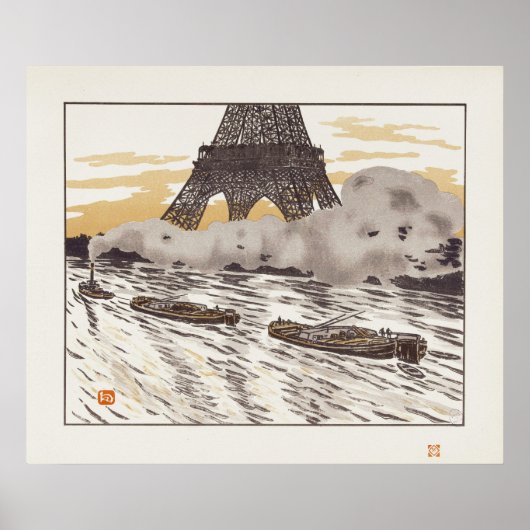 Barges Poster (Voorkant)