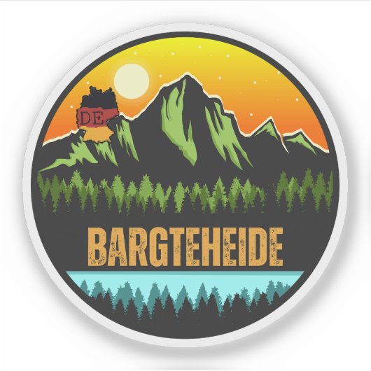 Bargteheide, Duitsland Sticker (Voorkant)