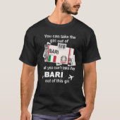Bari Boarding Pass Bari Girl Bari T-shirt (Voorkant)