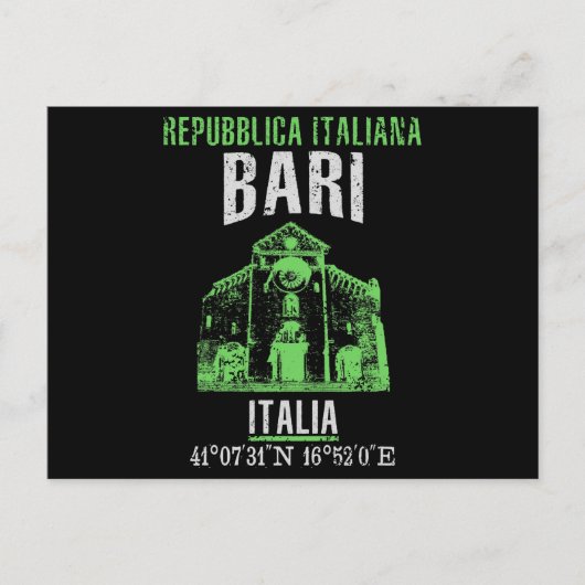 Bari Briefkaart (Voorkant)