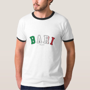Bari in Italië: nationale vlagkleuren T-shirt