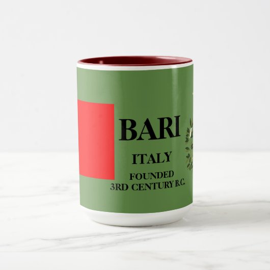 Bari Italië Coffee Mok (Midden)