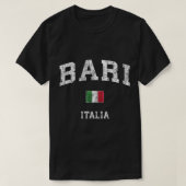 Bari Italië  Italia Athletic Sports Design T-shirt (Design voorkant)