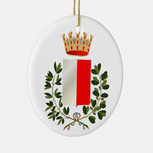 Bari* Italië kerstversiering Keramisch Ornament (Rechts)