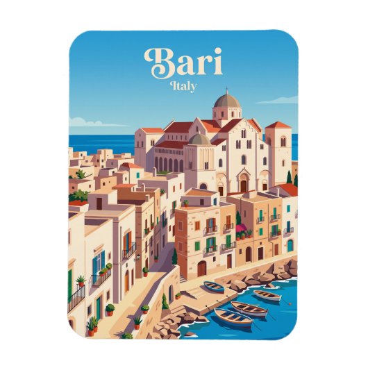 Bari, Italië Magneet (Verticaal)