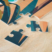 Bari Italië Reizen Kunst Vintage Legpuzzel (Zijkant)