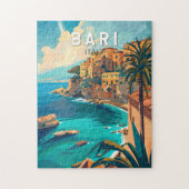 Bari Italië Reizen Kunst Vintage Legpuzzel (Verticaal)
