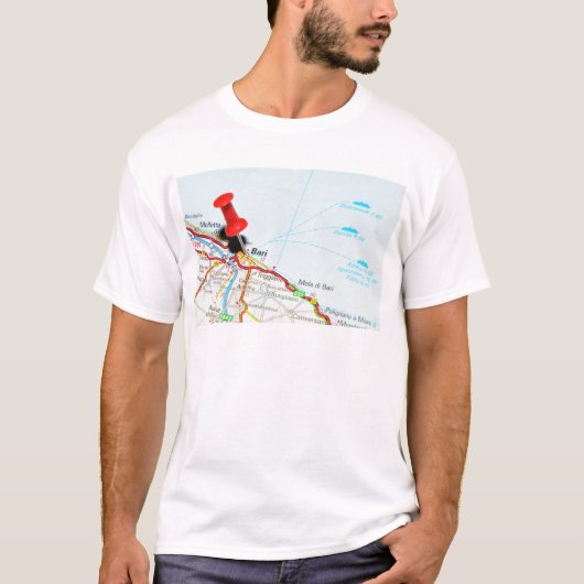 Bari, Italië T-shirt (Voorkant)