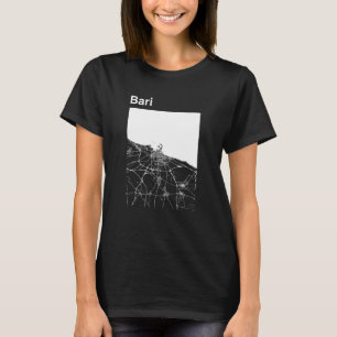 Bari Italy Classic City Map Graphic T-shirt