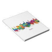 Bari Italy Skyline Notitieblok (Schuin)