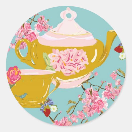 Bari J. Tea Party Stickers (Voorkant)