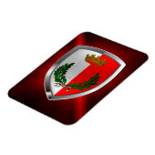 Bari Mettalic Emblem Magneet (Linkerzijde)