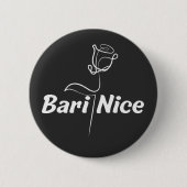 Bari Nice-toets Ronde Button 5,7 Cm (Voorkant)