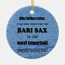 Bari Sax Belangrijkste instrument keramische benam Keramisch Ornament