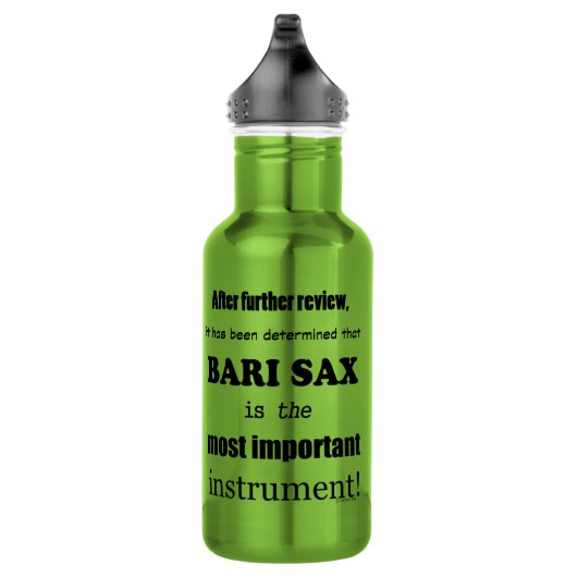 Bari Sax belangrijkste instrument Waterfles (Rechts)