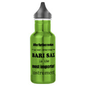 Bari Sax belangrijkste instrument Waterfles (Links)