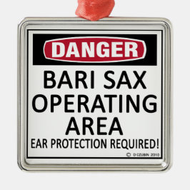 Bari Sax-exploitatiegebied Metalen Ornament