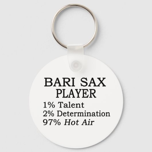 Bari Sax Hot Air Sleutelhanger (Voorkant)