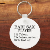 Bari Sax Hot Air Sleutelhanger (Voorkant)