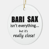 Bari Sax is niet alles Keramisch Ornament (Links)