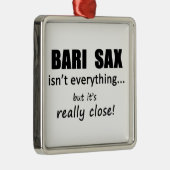 Bari Sax is niet alles Metalen Ornament (Rechts)
