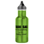 Bari Sax is niet alles Waterfles (Rechts)