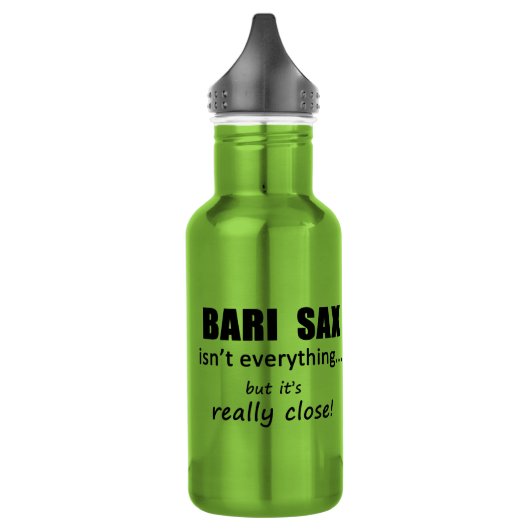 Bari Sax is niet alles Waterfles (Links)
