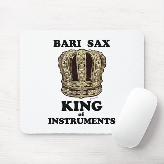 Bari Sax King of Instruments Muismat (Met muis)