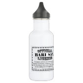 Bari Sax Licence Water Bottle Waterfles (Links)