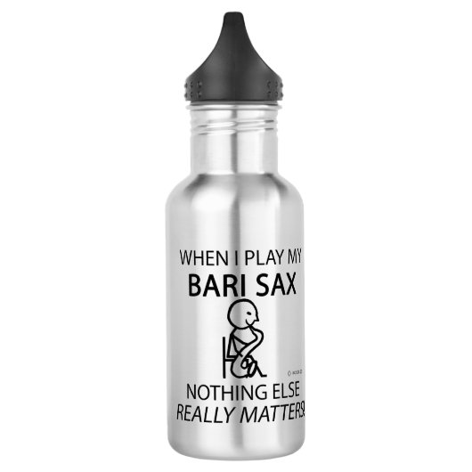 Bari Sax niets anders telt Waterfles (Links)