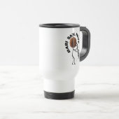 Bari Sax Nut Travel Mug Reisbeker (Voorkant rechts)