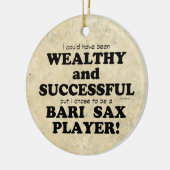 Bari Sax Rijke & Succesvolle keramische Ornament (Links)