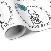 Bari Sax - Wereld draait rond Cadeaupapier (Rol Hoek)