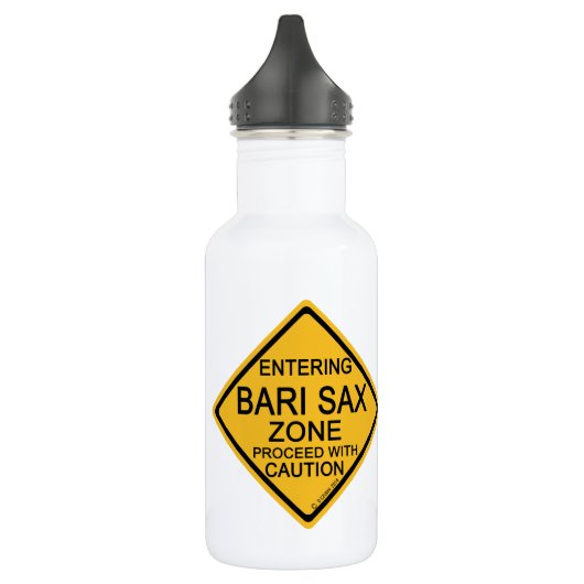Bari Sax Zone Waterfles (Links)