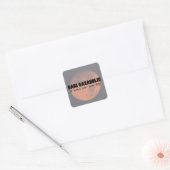 Bari Saxaholic Life Square Sticker (Envelop)