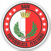 Bari Sticker (Voorkant)