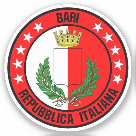 Bari Sticker (Voorkant)