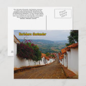 Barichara Santander Colombia Post Kaart (Voorkant / Achterkant)