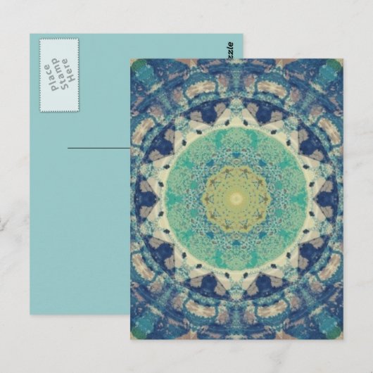 baridi jua briefkaart (Voorkant / Achterkant)