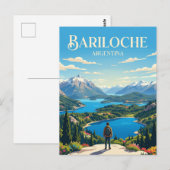 BARILOCHE ARGENTINIË BRIEFKAART (Voorkant / Achterkant)