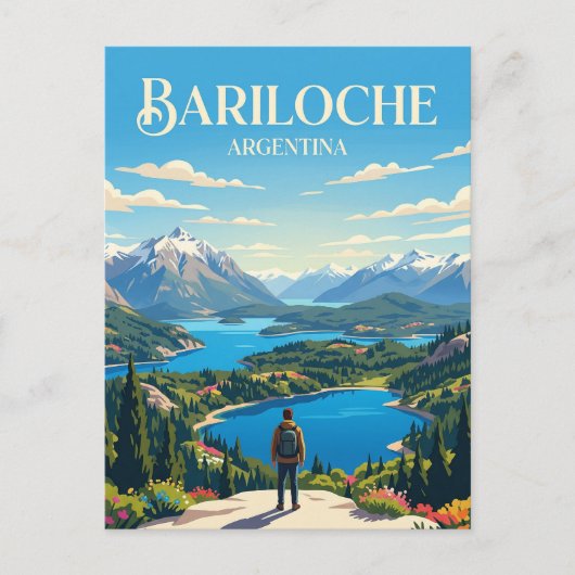 BARILOCHE ARGENTINIË BRIEFKAART (Voorkant)
