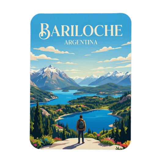 BARILOCHE ARGENTINIË MAGNEET (Verticaal)