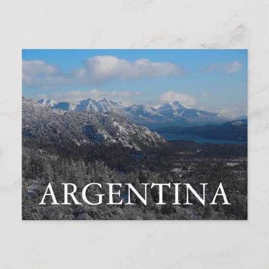 Bariloche, Rio Negro, Argentinië Briefkaart (Voorkant)