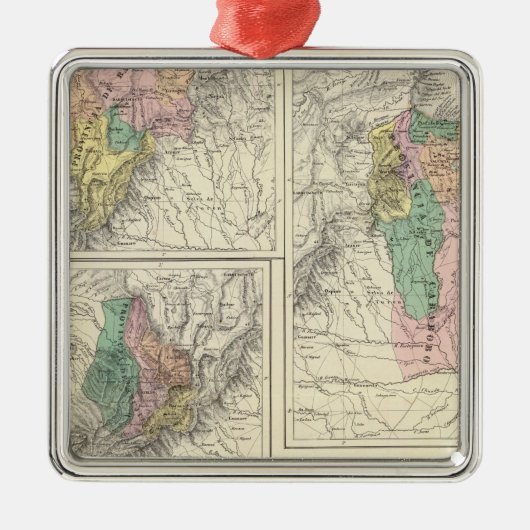 Barinas, Venezuela Metalen Ornament (Voorkant)