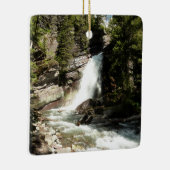 Baring Falls in Glacier National Park Keramisch Ornament (Rechts)