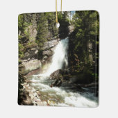 Baring Falls in Glacier National Park Keramisch Ornament (Links)