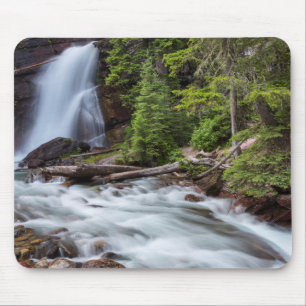 Baring Falls in Glacier National Park, Montana Muismat