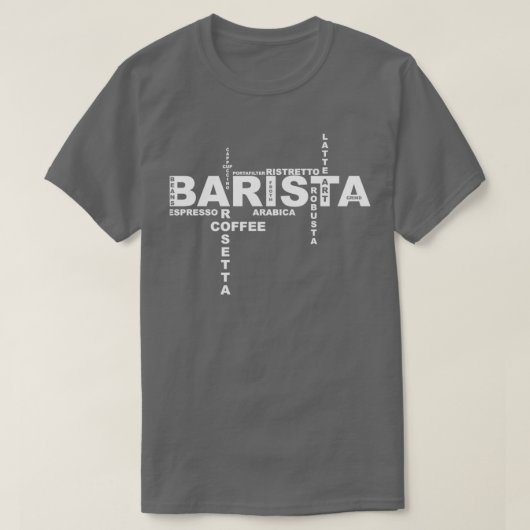 Barista 19 t-shirt (Design voorkant)