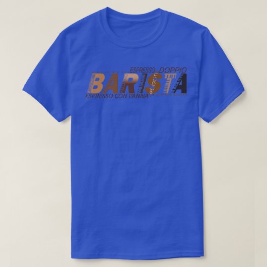 Barista 43 t-shirt (Design voorkant)
