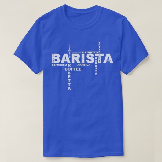 Barista 49 t-shirt (Design voorkant)